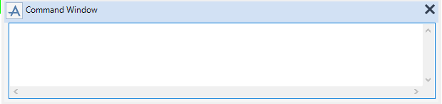 Command Window