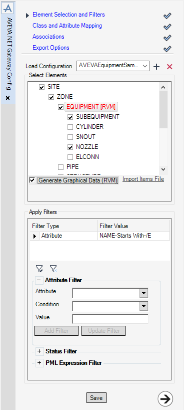 Element Selection and Filters