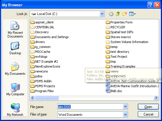 PML File Browser