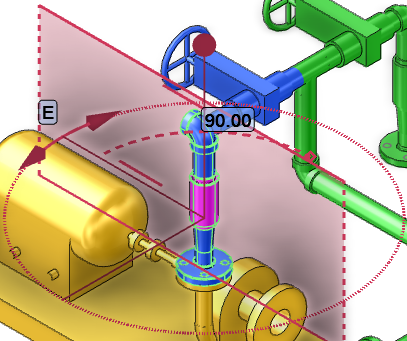 Technical Drawing Rotation Alignment Position and Orientate