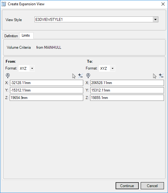 Create Expansion View
